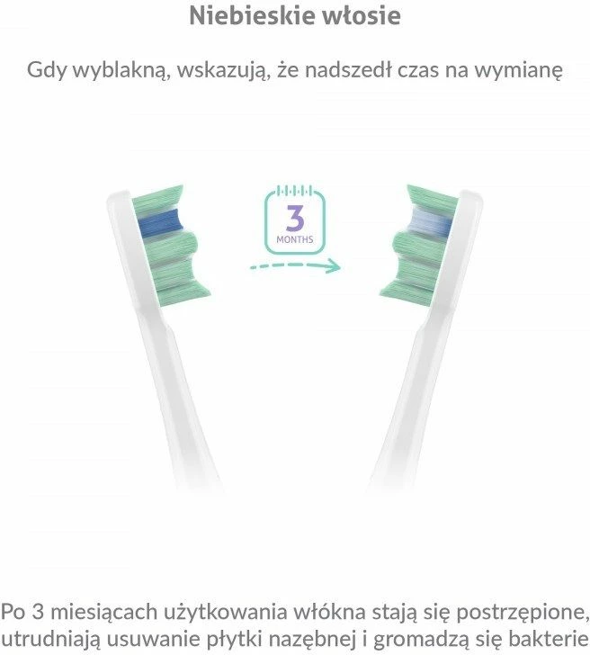 Furçë dhëmbësh elektrike TrueLife SonicBrush Clean30 Duo, e bardhë dhe e zezë, set prej 2 copë