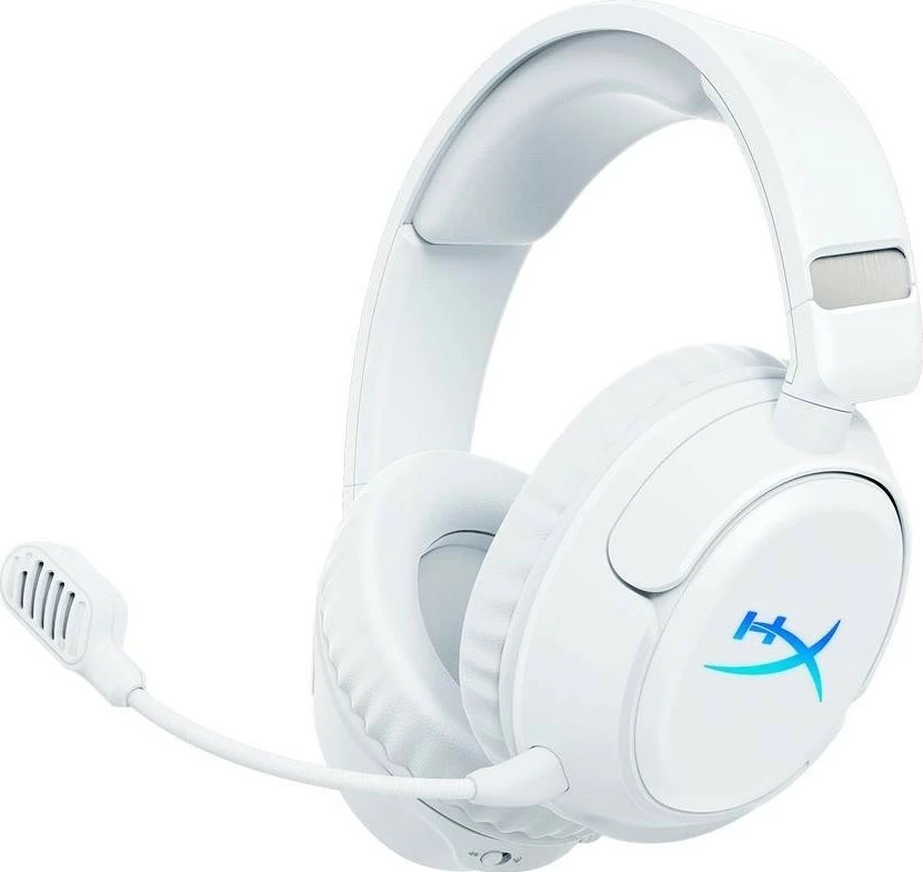 Kufje HyperX Cloud Flight 2 wireless, mikrofon i ndashëm, bardhë