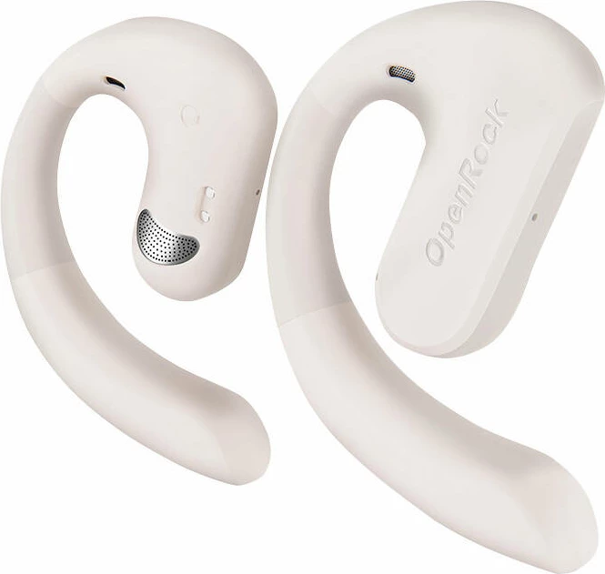 Kufje sportive wireless OneOdio OpenRock S, TWS, Bluetooth 5.3, IPX5, krem