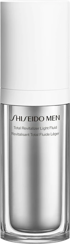 Fluid për fytyrë Shiseido Men Total Revitalizer Light Fluid për meshkuj, 70ml