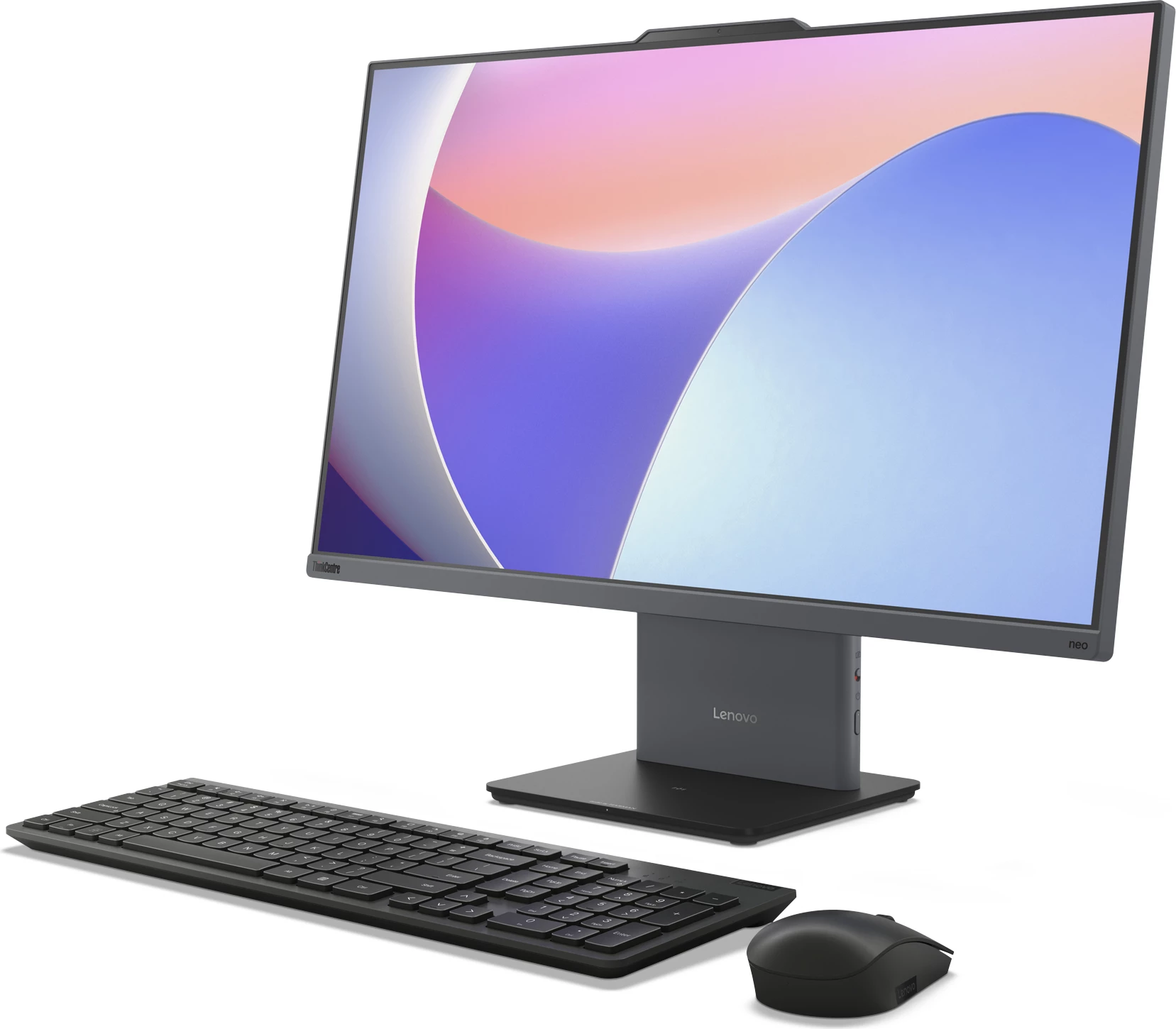 Kompjuter AIO ThinkCentre neo 50a Gen 5, 24", 16GB RAM DDR5, 512GB SSD, Intel UHD Graphics