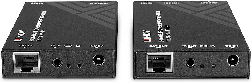 HDMI Extender LINDY, over IP me IR, 1080p 60Hz, deri 150m, Cat5e/Cat6, i zi