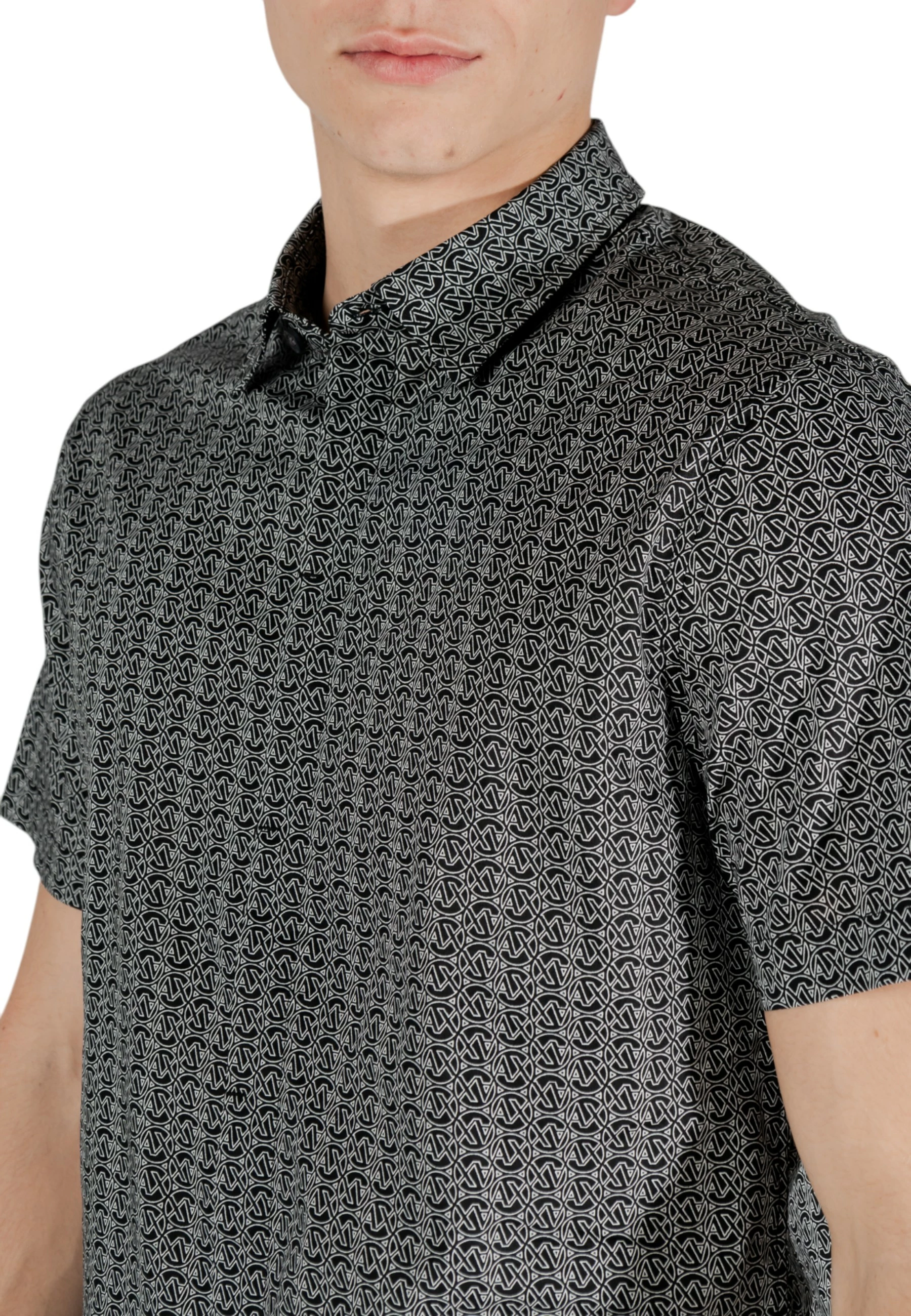 Maicë polo për meshkuj Armani Exchange XM000624 AF13184, e zezë [Madhësia: XS]