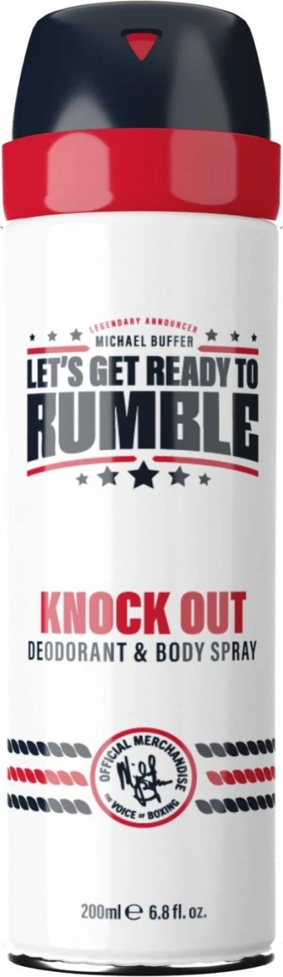 Deodorant spray për meshkuj Rumble Men Knock Out 200ml