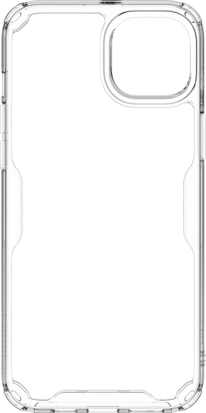 Mbështjellës Nillkin Nature Pro për iPhone 15 Pro, Transparent, Bardhë