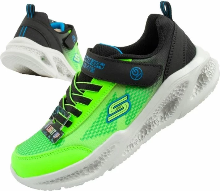 Atlete fëmijë Skechers, të gjelbra