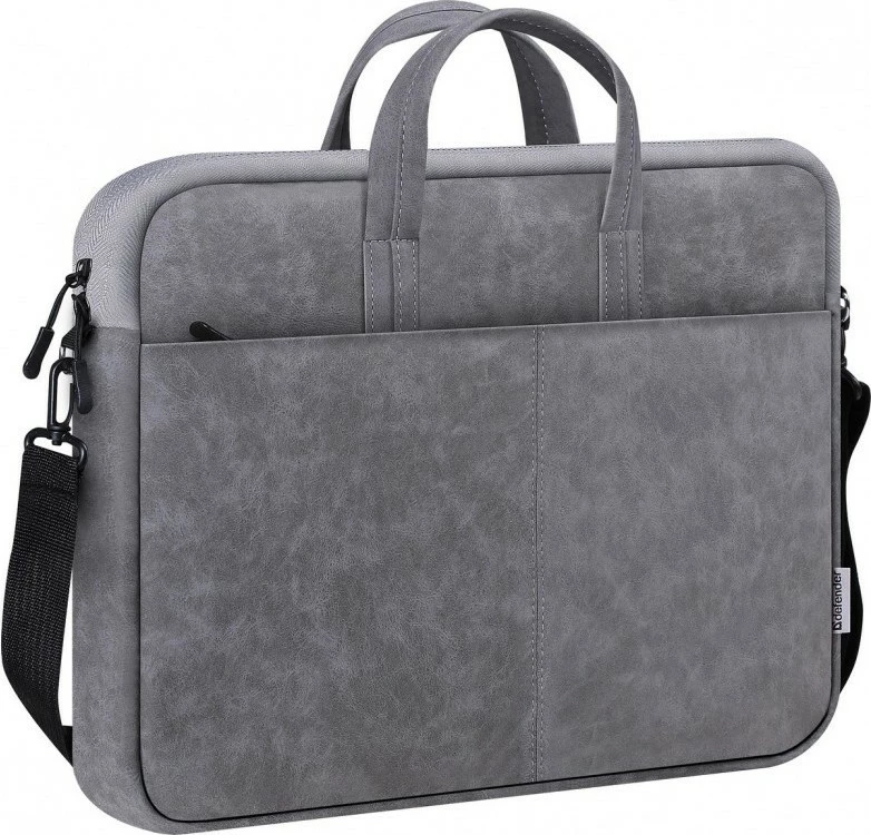 Çantë laptopi, Defender, 26088, 15.6", poliuretan (lëkurë sintetike), gri