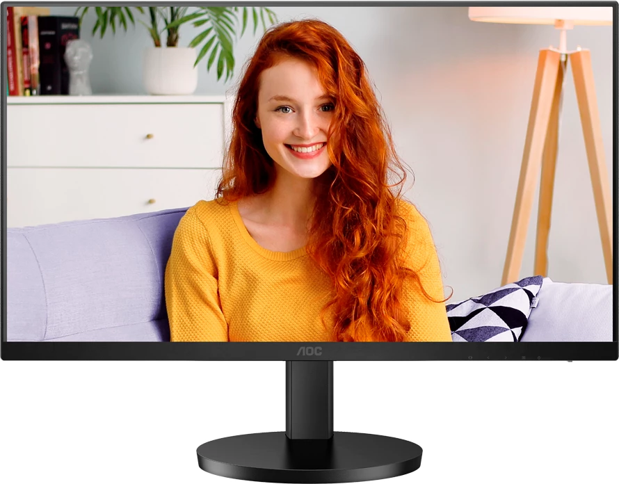 Monitor AOC U27B3AF 27\" IPS 4K UHD 60Hz HDR10 Adaptive Sync me altoparlantë, i zi