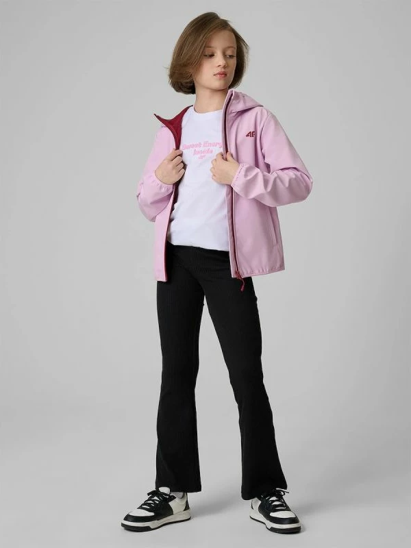 Jakne softshell për vajza 4f 4FJWSS26TSOFF478-47S [Madhësia: 134]