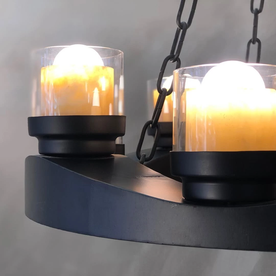 Abazhur klasik i varur me 8 llampa