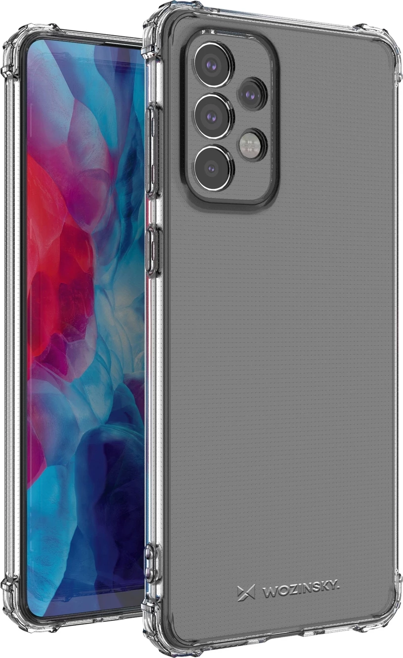 Mbështjellës Wozinsky Anti Shock për Samsung Galaxy A73, transparent