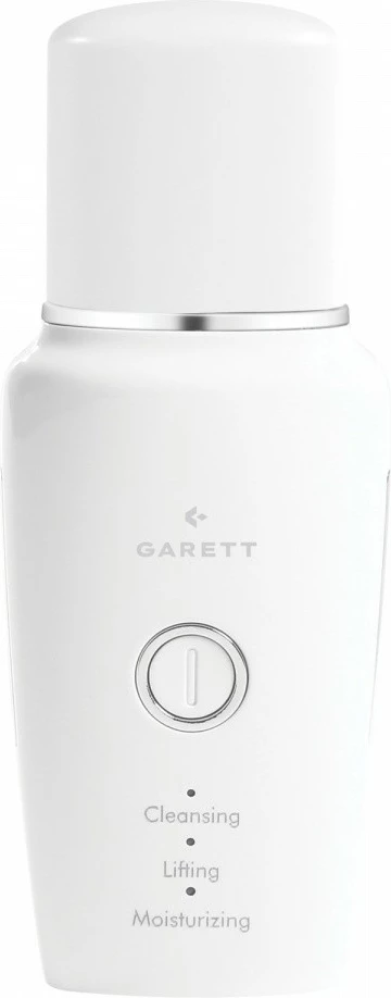 Pajisje për pastrim fytyre Garett Electronics Beauty Refresh Scrub, me EMS, e bardhë