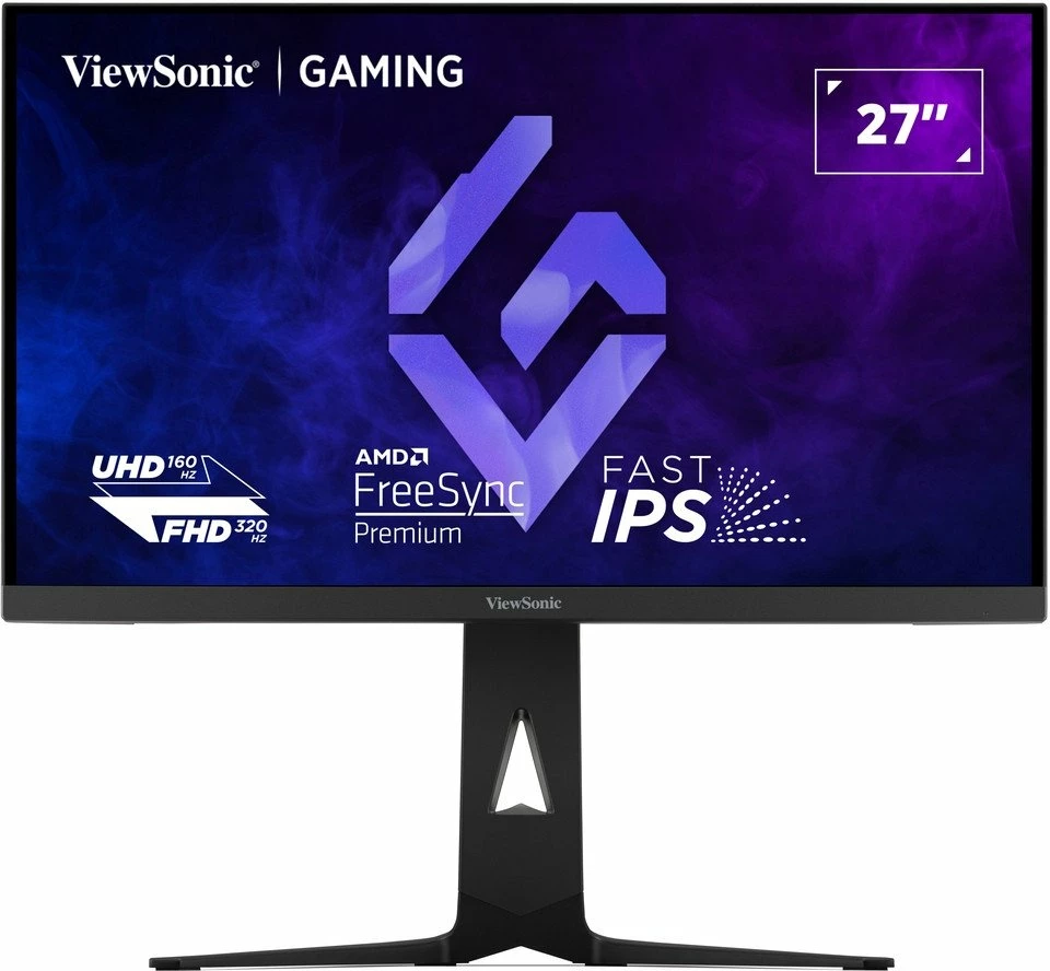 Monitor ViewSonic XG275D1-4K 27\" 4K/FHD 160/320Hz Fast IPS 0.5ms i zi