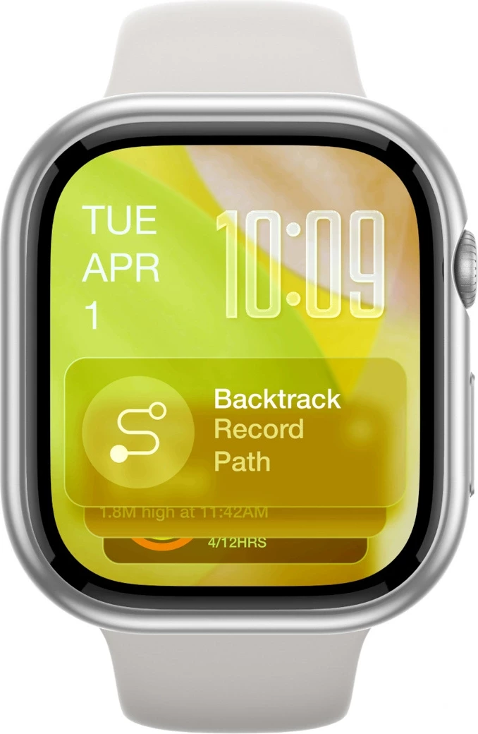 Mbështjellës smartwatch, AmazingThing, për Apple Watch Series 11 46mm - Argjend