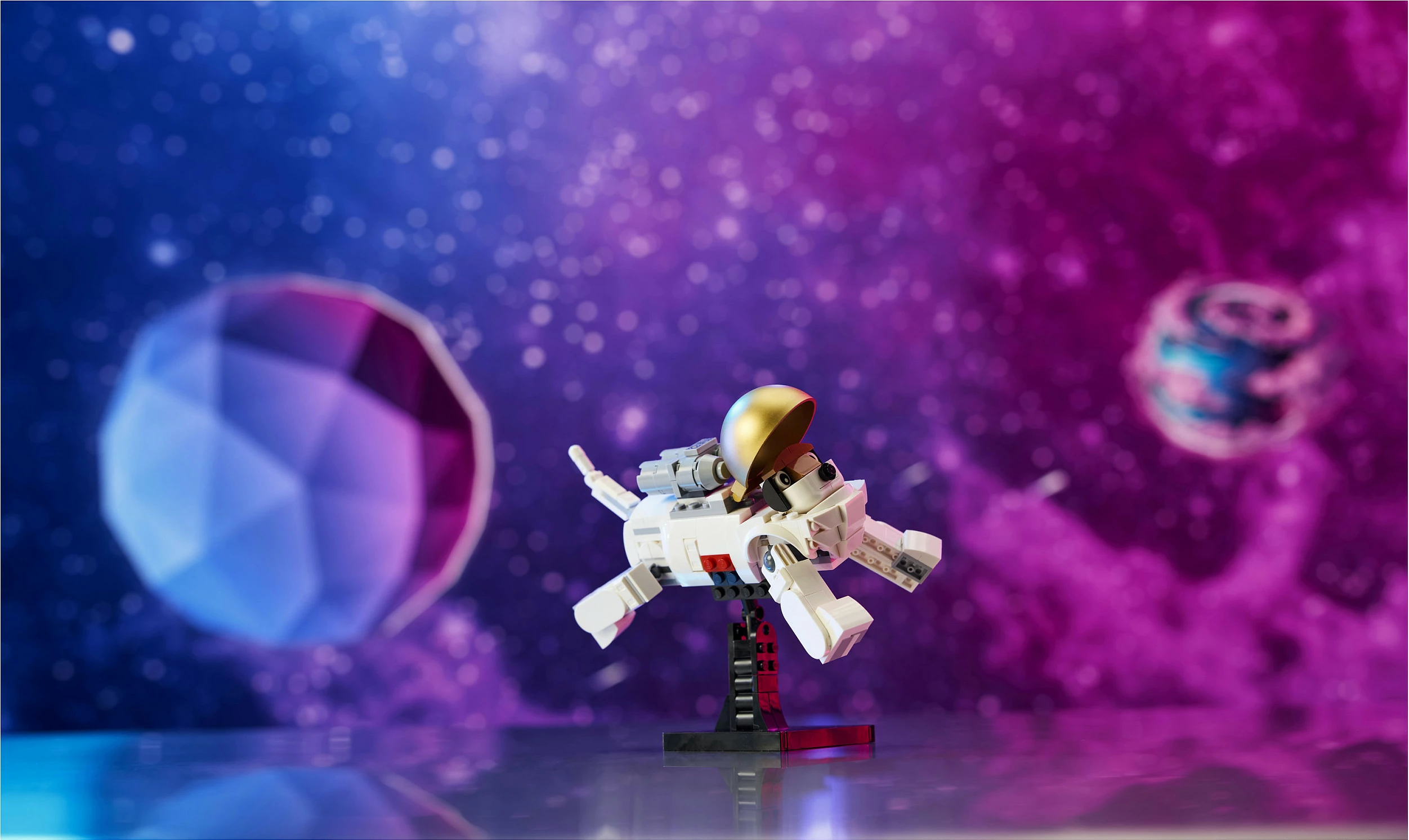 Set ndërtimi LEGO Creator 3in1 Space Astronaut 31152, 647 pjesë, multikolor