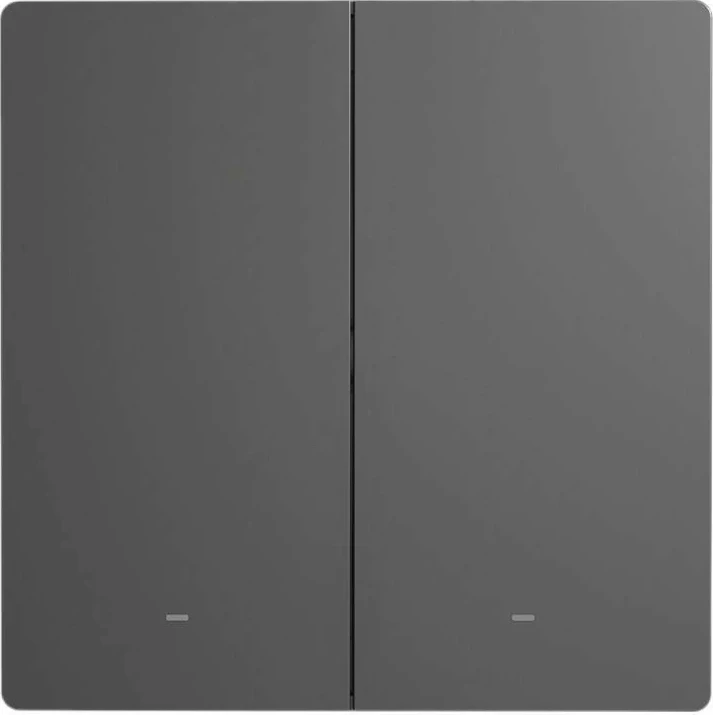 Switch Sonoff M5 2C, WiFi, 2-kanalësh, ngjyrë gri