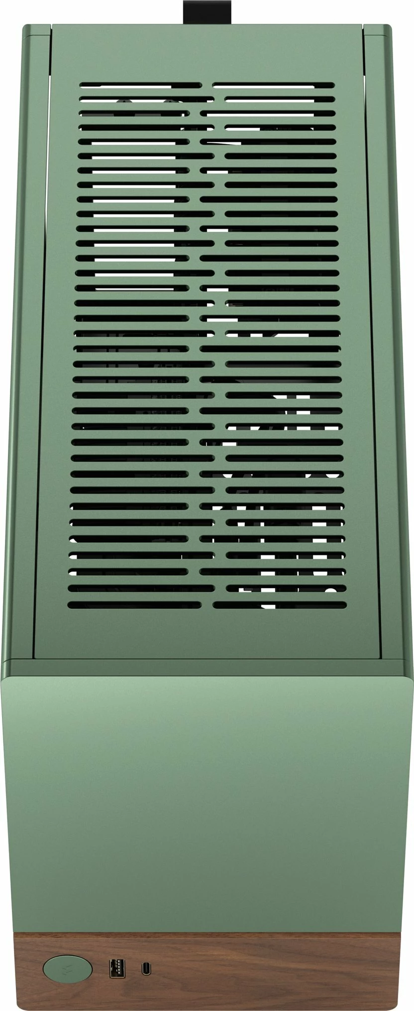 Kasë Fractal Design Terra FD-C-TER1N-03 Mini-ITX SFF, USB-C, pa PSU, jeshile