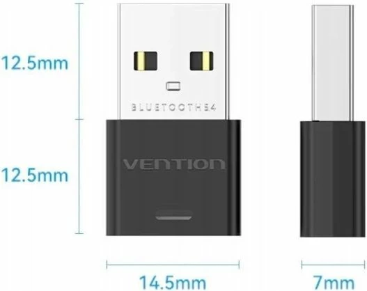 Adapter Bluetooth USB Vention, i zi