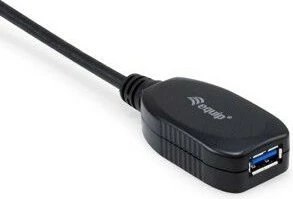 Kabllo zgjatëse USB 3.2 Gen 1 Equip 133346, 5m, e zezë