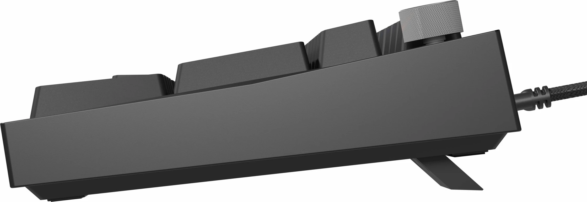 Tastierë mekanike gaming GENESIS Thor 404 NKG-2297, Gateron Yellow Pro, 100% full-size, RGB, USB, US layout, e zezë