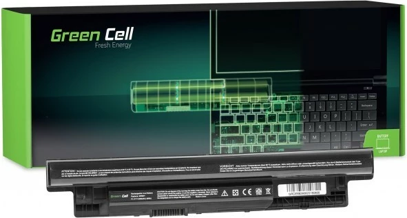 Bateri laptopi Green Cell DE69 për Dell 3521, 11.1V, 4400mAh, Li-ion, 6 qeliza