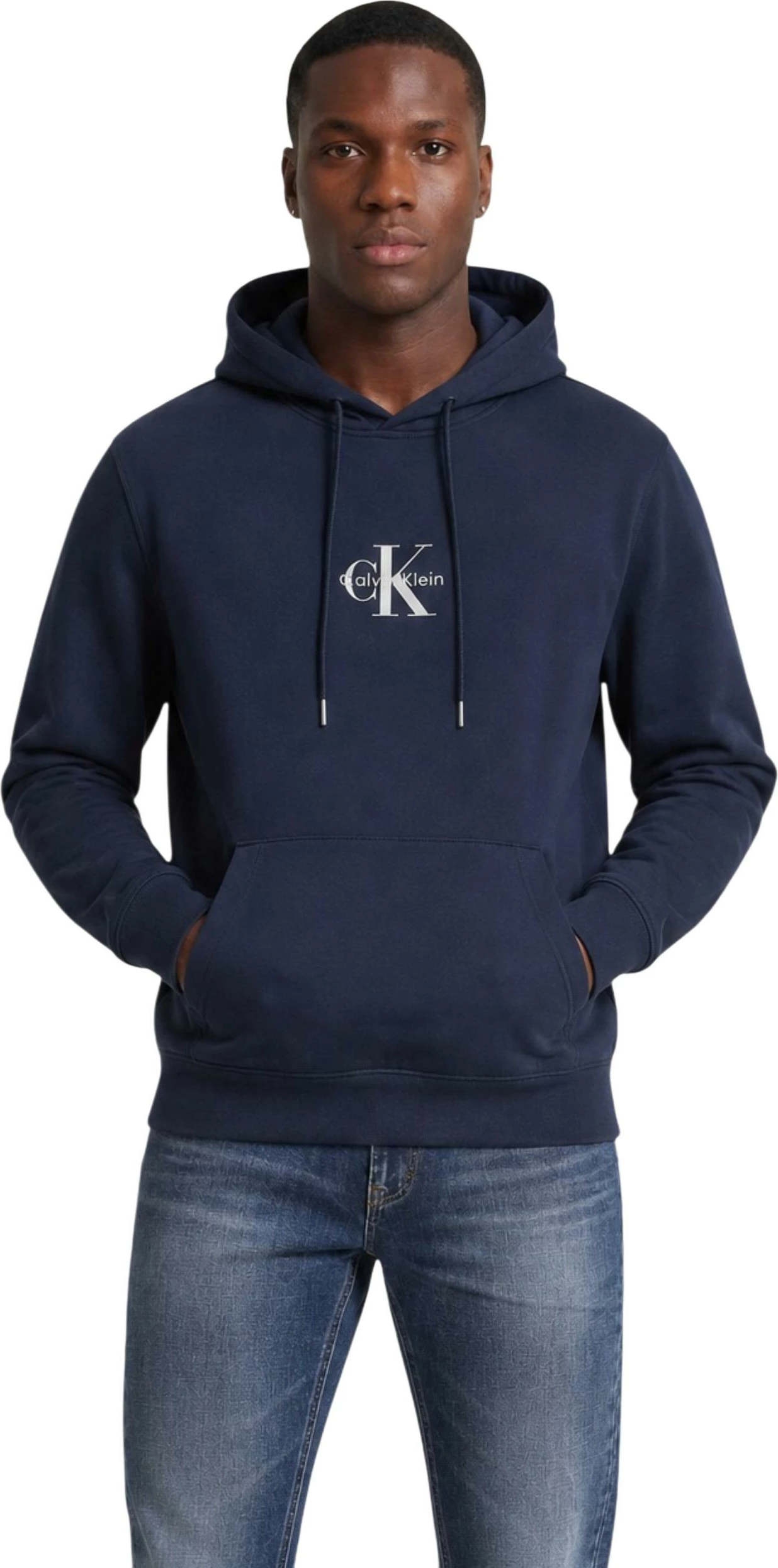 Duks me kapuç për meshkuj Calvin Klein Jeans LV04RG279G, i kaltër