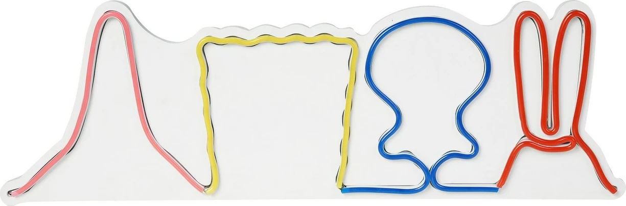 Dritë dekorative LED plastike, Wallity Sponge Team, shumëngjyrëshe