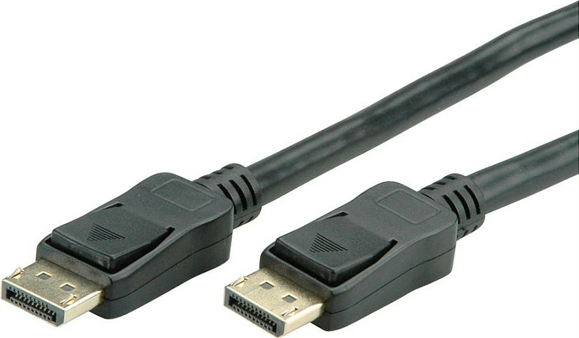Kabllo DisplayPort VALUE 14.99.3496, 20 m, 4K/UHD, e zezë