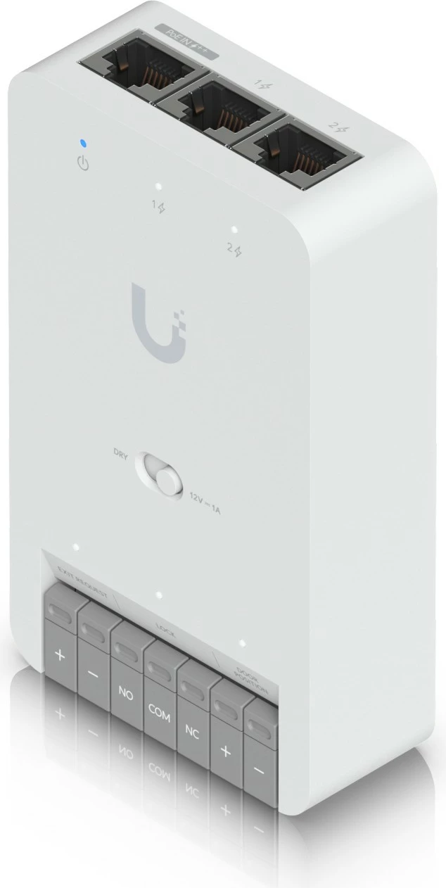 Kontrollues dere Ubiquiti Door Access Hub Mini, i bardhë