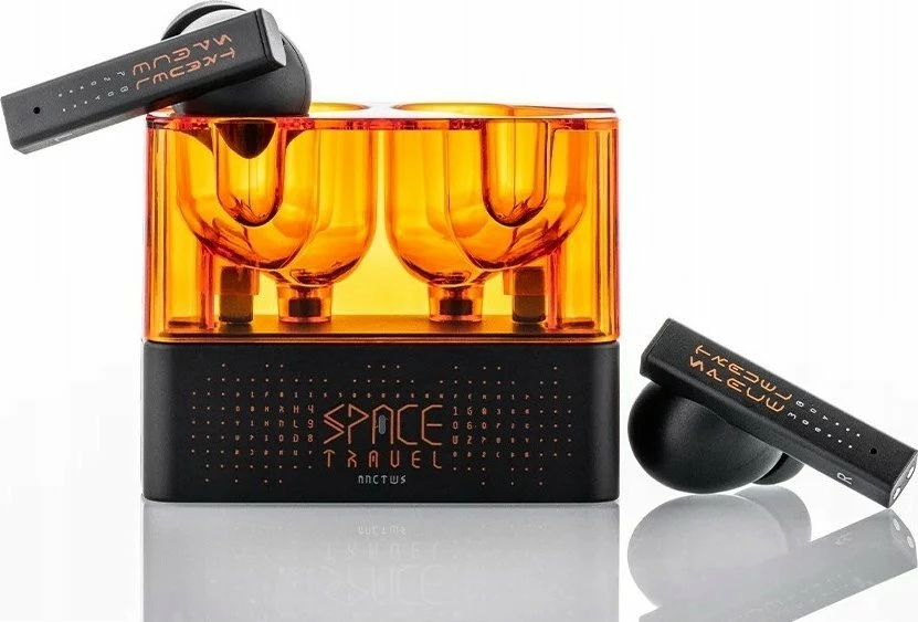 Kufje Moondrop Space Travel TWS Bluetooth, ANC 35 dB, 16 h, USB-C, Black