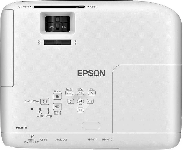 Projektor Epson EB-FH08, Full HD 1920x1080, 3600 Lumen, i bardhë