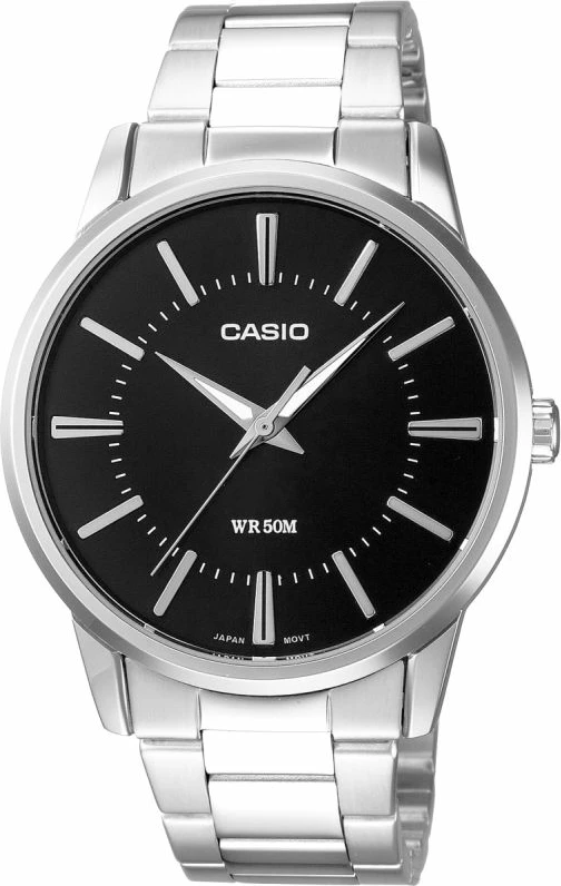 Orë dore për meshkuj CASIO MTP-1303PD-1AVEG, e zezë, me kuti