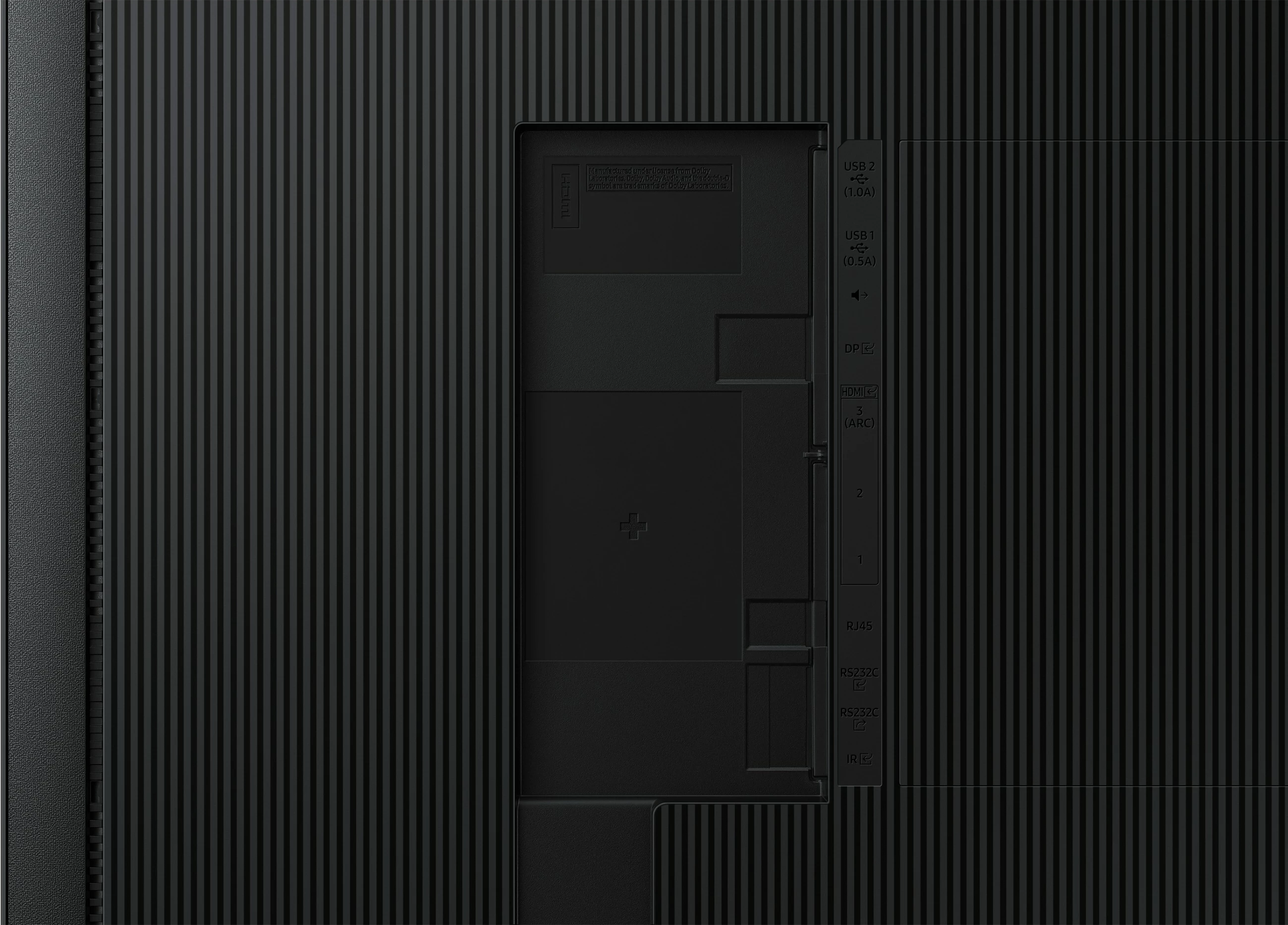 Monitor Samsung QM75C 75 inç 4K Ultra HD, Smart Signage, Charcoal Black