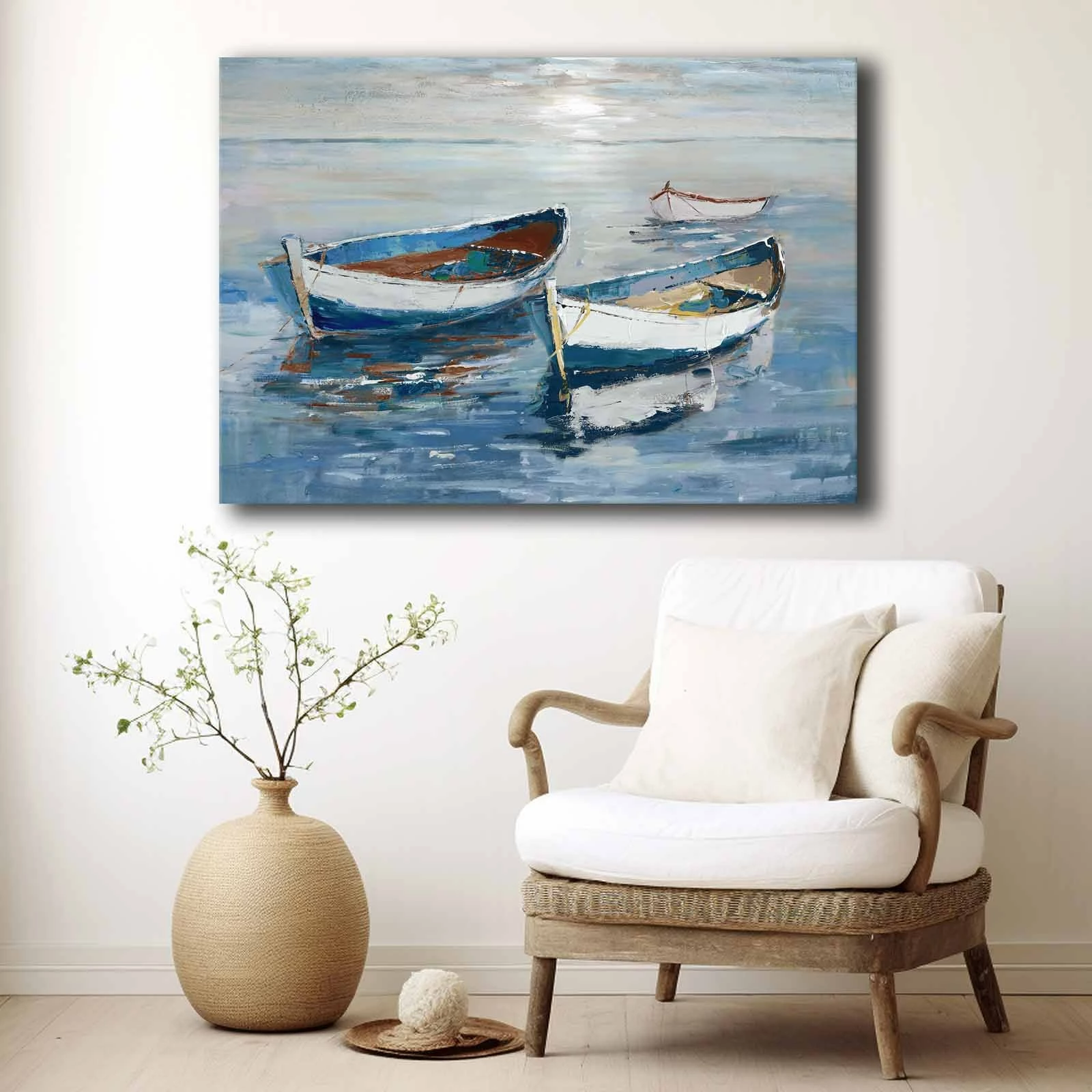 Pikturë dekorative në kanavacë, shumëngjyrëshe, Wallity, 70x100cm