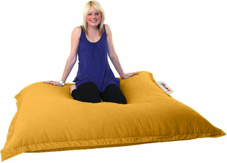 Qese për ulje për kopsht, ngjyrë e verdhë, 100x100cm