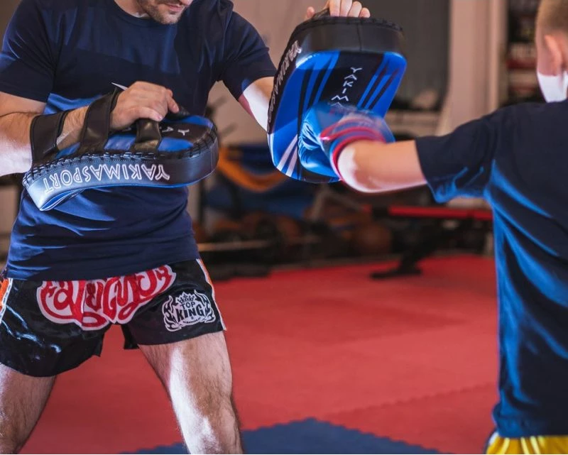 Shkudi Pao për Trajnim Yakimasport, për Meshkuj dhe Femra, e Zezë dhe Blu