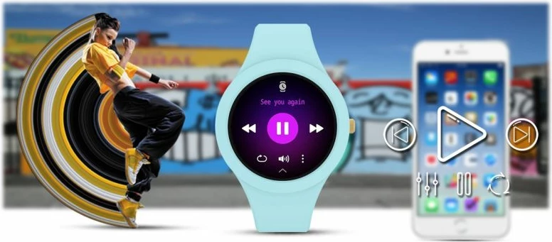 Smartwatch për femra Gravity, blu