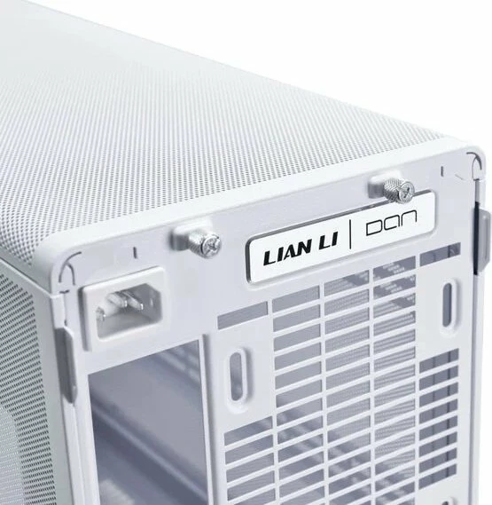 Kasë Lian Li DAN Cases A3 mATX Midi Tower, USB-C, pa dritare, e bardhë