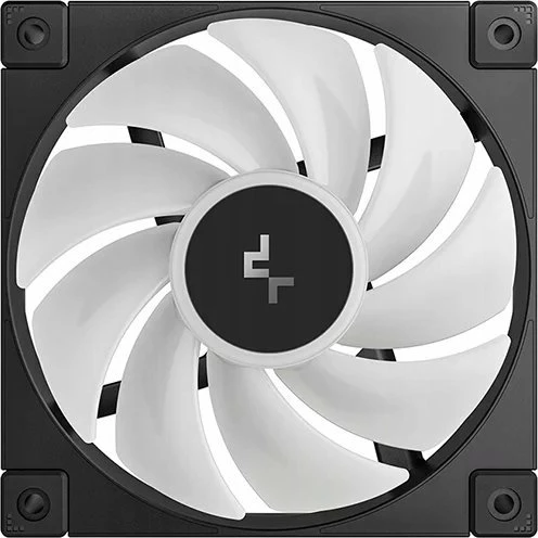 Ventilator kompjuteri Deepcool FD12 ARGB 120mm PWM, i zi, set 3 copë