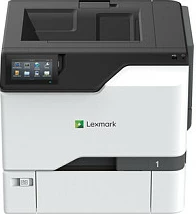 Printer lazer me ngjyra Lexmark CS730de, A4, 40 ppm, duplex, 1200 x 1200 DPI, Ethernet, bardhë/zi