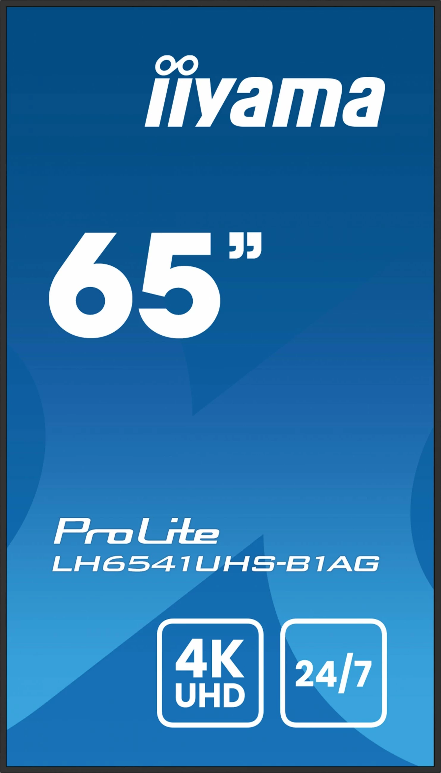 Ekran i madh profesional iiyama LH6541UHS-B1AG, 65 inch, 4K UHD, 24/7, LCD