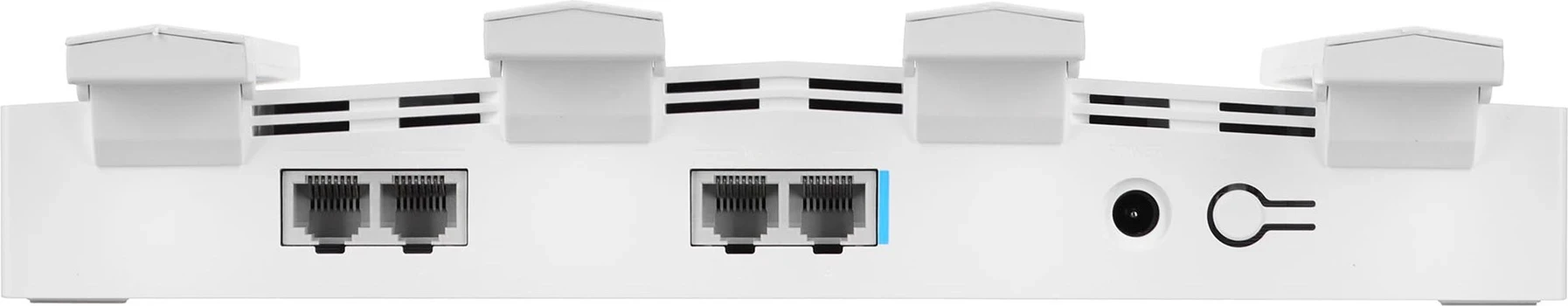 Router Wi-Fi 6 ZTE T3000, i bardhë