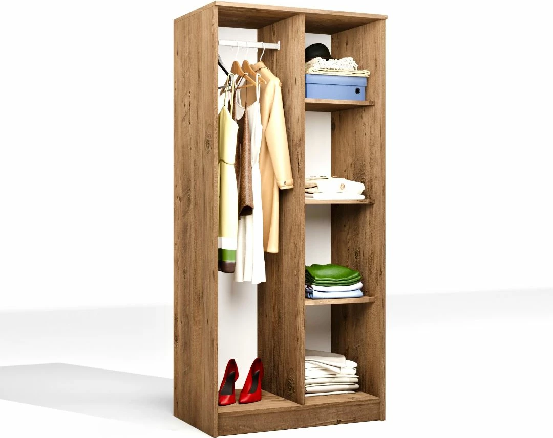 Dollap Skye Decor, ngjyrë Atlantic Pine, Kardelen 1600-122