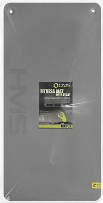 Tapet fitnesi me vrima HMS Premium MFK02 Gri-Zezë