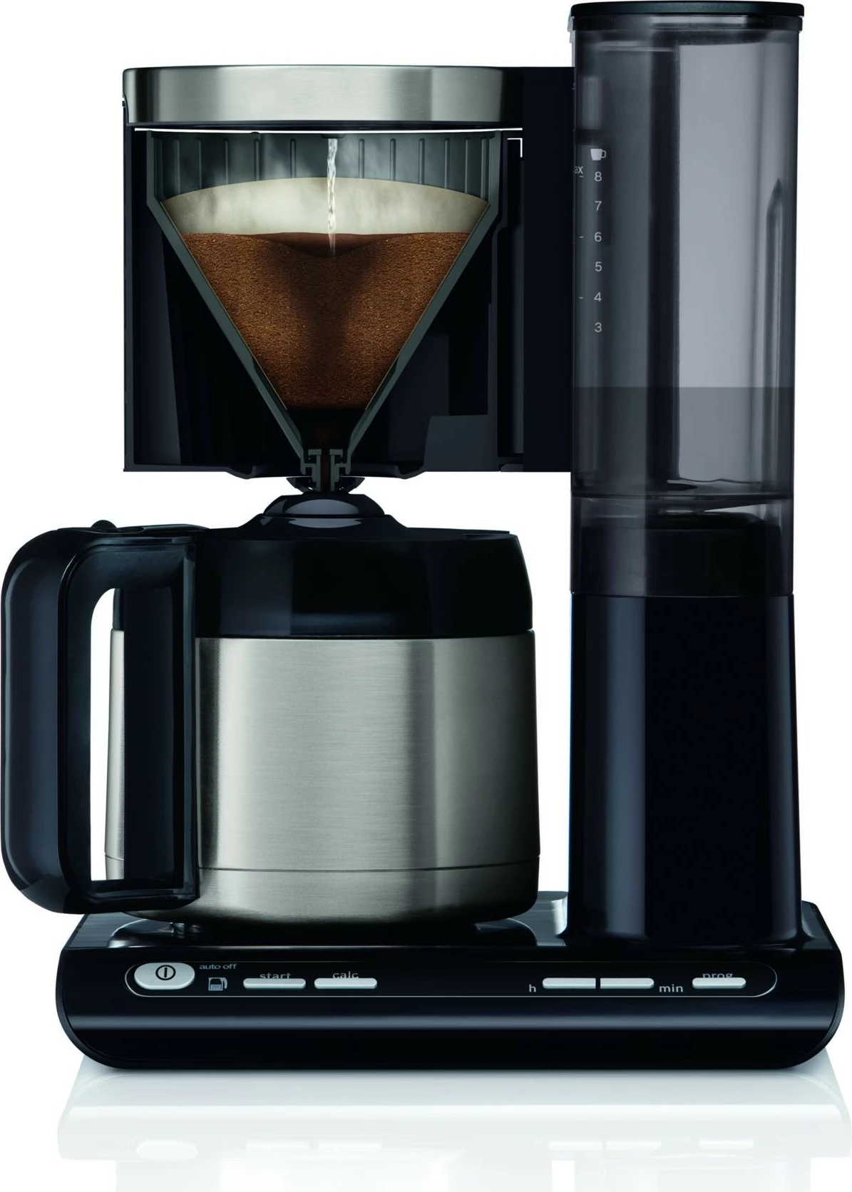 Aparat kafeje Bosch TKA8A683, 1.1L, 1100W, zi, inox