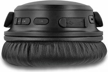 Kufje DeLOCK Bluetooth 5.0 foldable, me mikrofon, 20 orë, Wired & Wireless, 3.5mm, të zeza