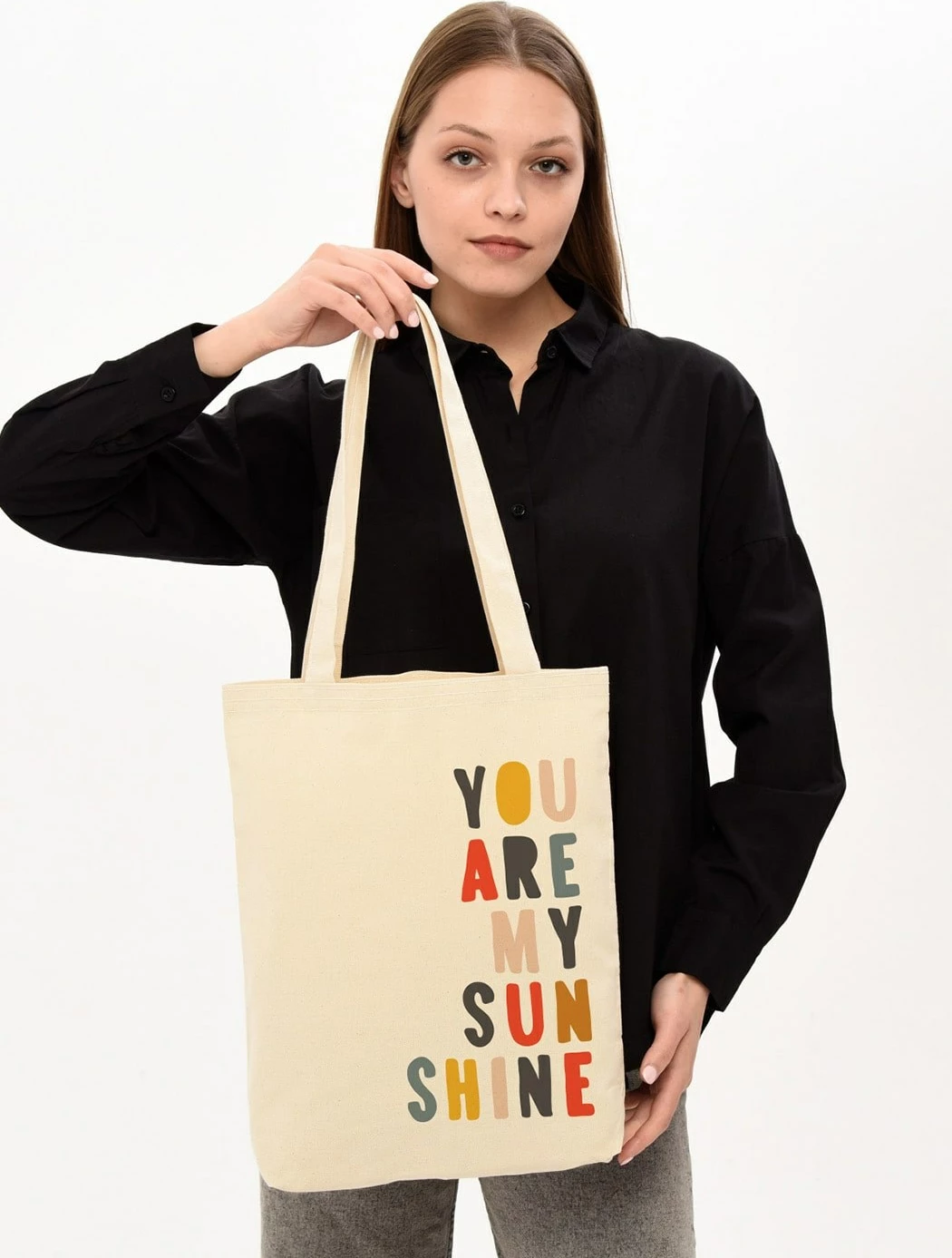 Qese Tote Zoozie Bags, krem, 1229