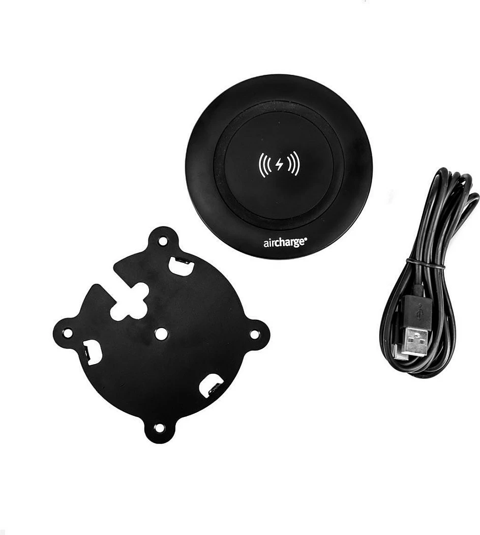 Karikues pa kabllo Bachmann AirCharge 15W EPP, USB, kabllo 2m, i zi