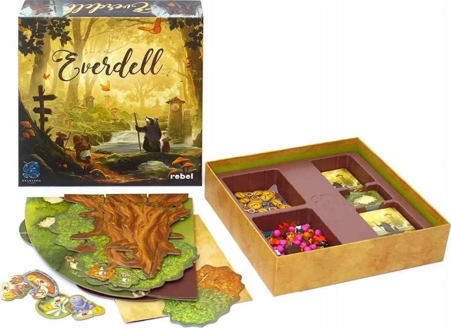 Lojë tavoline Rebel Everdell 1-4 lojtarë, 60 min, +13, version polonisht