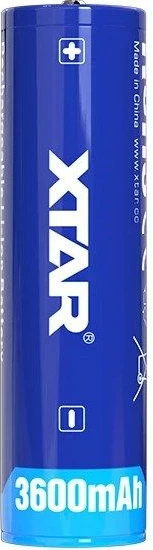 Bateri XTAR 18650-3600 Li-Ion me mbrojtje